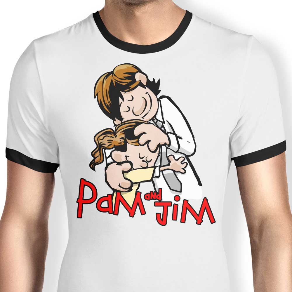 Pam and Jim Ringer - Adult & Kids T-Shirts, Sweatshirts & Hoodies apparel design preview 1