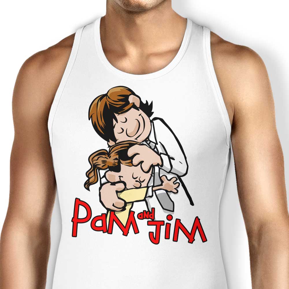 Pam and Jim Tank Top - Adult & Kids T-Shirts, Sweatshirts & Hoodies apparel design preview 1