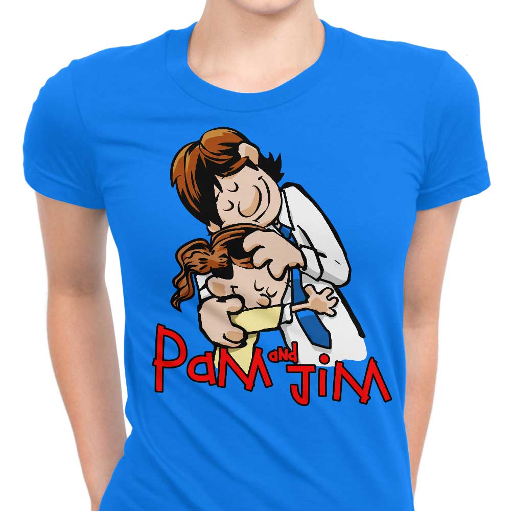 Pam and Jim Women's Apparel - Adult & Kids T-Shirts, Sweatshirts & Hoodies apparel design preview 1