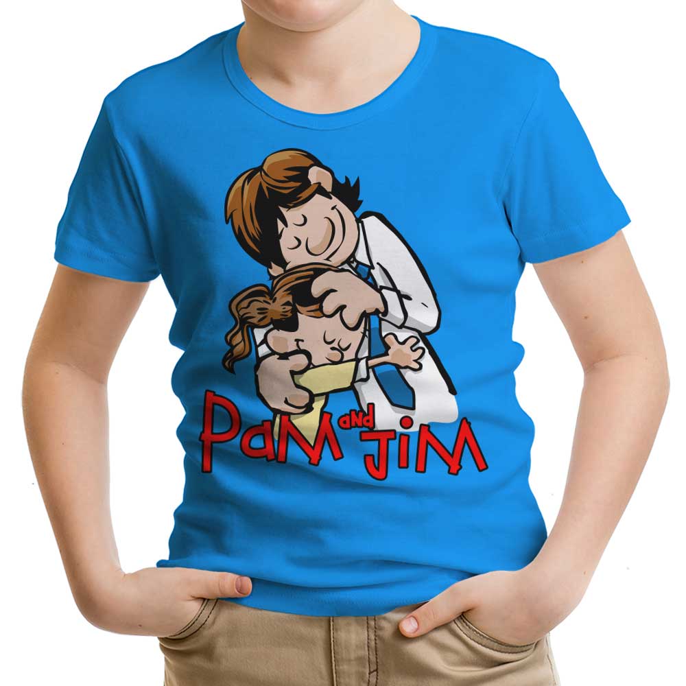 Pam and Jim Youth Apparel - Adult & Kids T-Shirts, Sweatshirts & Hoodies apparel design preview 1