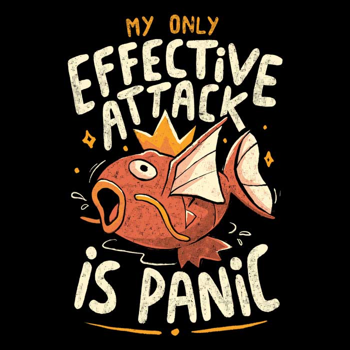 Panic Attack - Adult & Kids T-Shirts, Sweatshirts & Hoodies apparel design preview 2