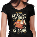 Panic Attack Women's V-Neck - Adult & Kids T-Shirts, Sweatshirts & Hoodies apparel design preview 1