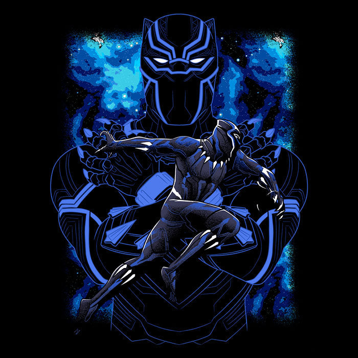 Panther Nebula Tank Top - Adult & Kids T-Shirts, Sweatshirts & Hoodies apparel design preview 2