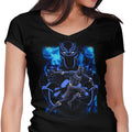 Panther Nebula Women's V-Neck - Adult & Kids T-Shirts, Sweatshirts & Hoodies apparel design preview 1