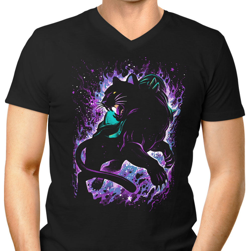 Panther of Evil Men's V-Neck - Adult & Kids T-Shirts, Sweatshirts & Hoodies apparel design preview 1