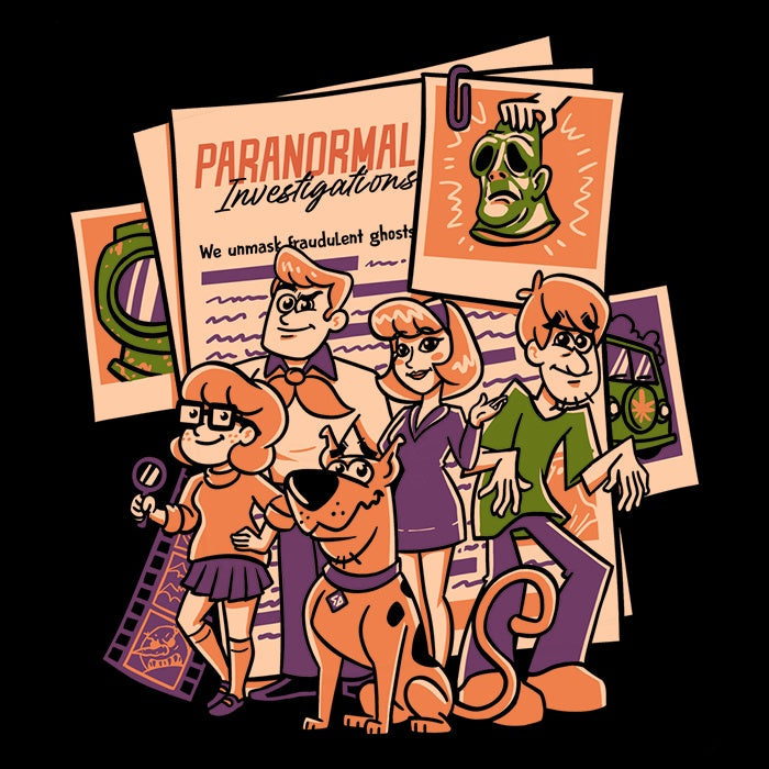 Paranormal Investigation Men's V-Neck - Adult & Kids T-Shirts, Sweatshirts & Hoodies apparel design preview 2