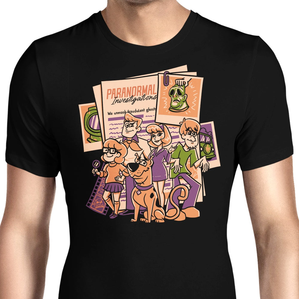 Paranormal Investigation Men's Apparel - Adult & Kids T-Shirts, Sweatshirts & Hoodies apparel design preview 1