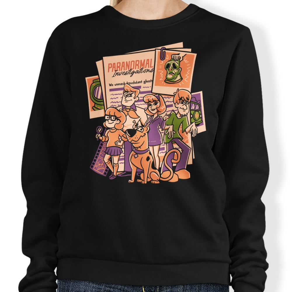 Paranormal Investigation - Adult & Kids T-Shirts, Sweatshirts & Hoodies apparel design preview 1