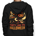 Party Like It's Halloween - Adult & Kids T-Shirts, Sweatshirts & Hoodies apparel design preview 1