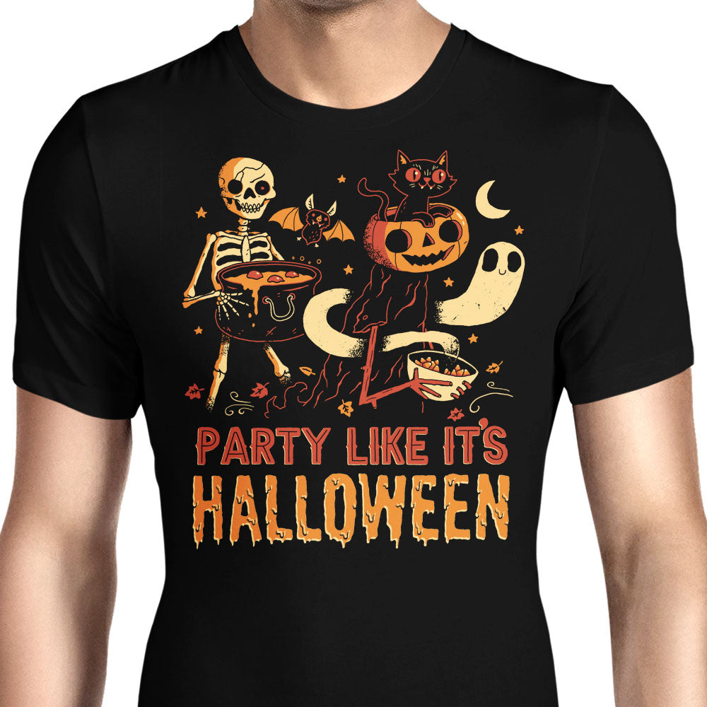 Party Like It's Halloween Men's Apparel - Adult & Kids T-Shirts, Sweatshirts & Hoodies apparel design preview 1