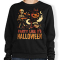 Party Like It's Halloween - Adult & Kids T-Shirts, Sweatshirts & Hoodies apparel design preview 1