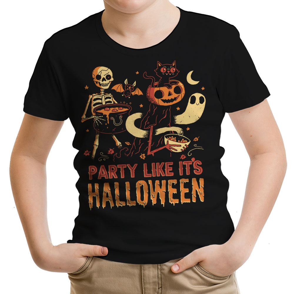 Party Like It's Halloween Youth Apparel - Adult & Kids T-Shirts, Sweatshirts & Hoodies apparel design preview 1