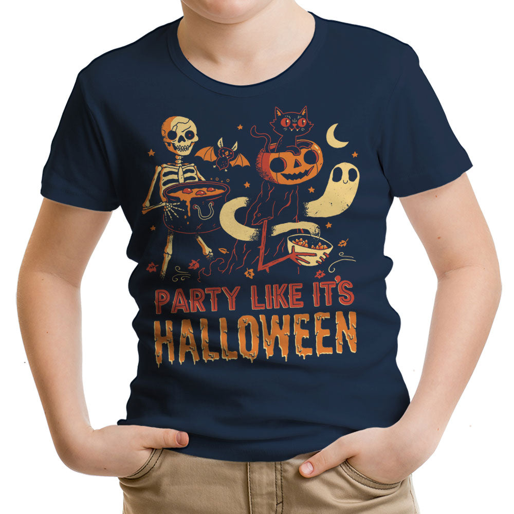 Party Like It's Halloween Youth Apparel - Adult & Kids T-Shirts, Sweatshirts & Hoodies apparel design preview 2