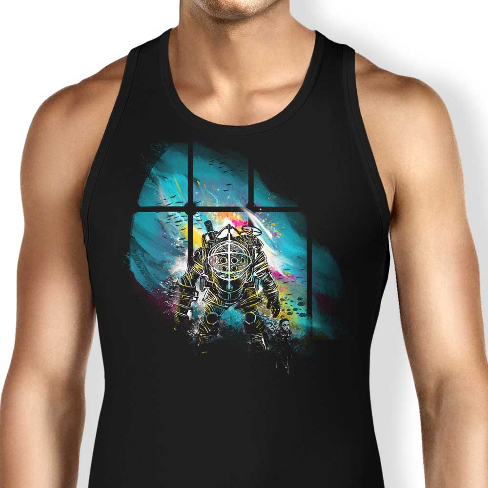 Path to the Rapture Tank Top - Adult & Kids T-Shirts, Sweatshirts & Hoodies apparel design preview 1