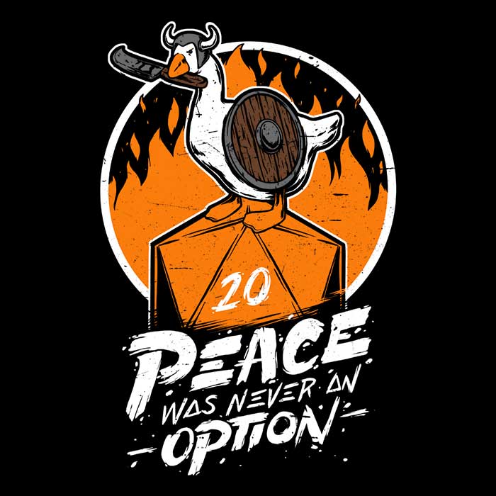 Peace Was Never an Option Youth Apparel - Adult & Kids T-Shirts, Sweatshirts & Hoodies apparel design preview 2
