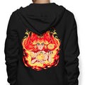 Peach Fire - Adult & Kids T-Shirts, Sweatshirts & Hoodies apparel design preview 1