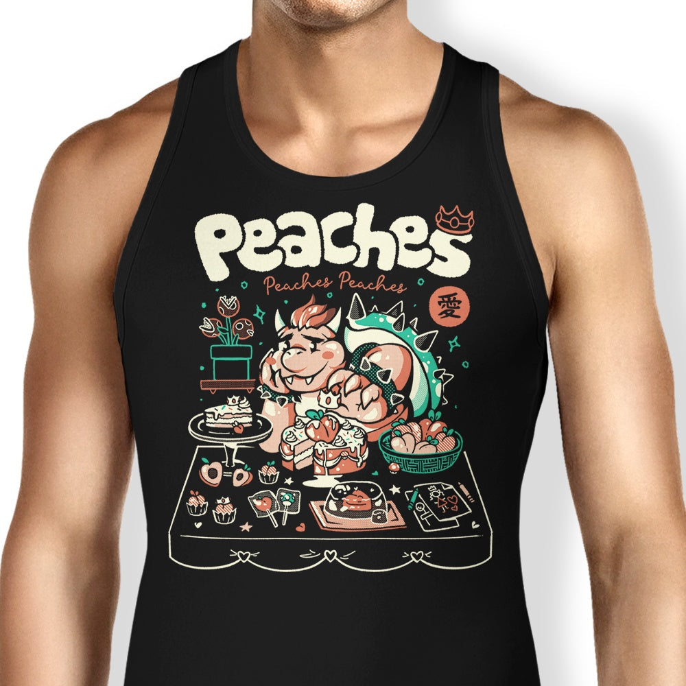 Peach Picnic Tank Top - Adult & Kids T-Shirts, Sweatshirts & Hoodies apparel design preview 1