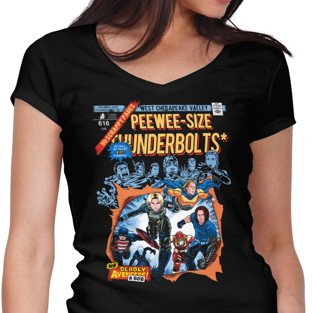 Peewee Team Women's V-Neck - Adult & Kids T-Shirts, Sweatshirts & Hoodies apparel design preview 1