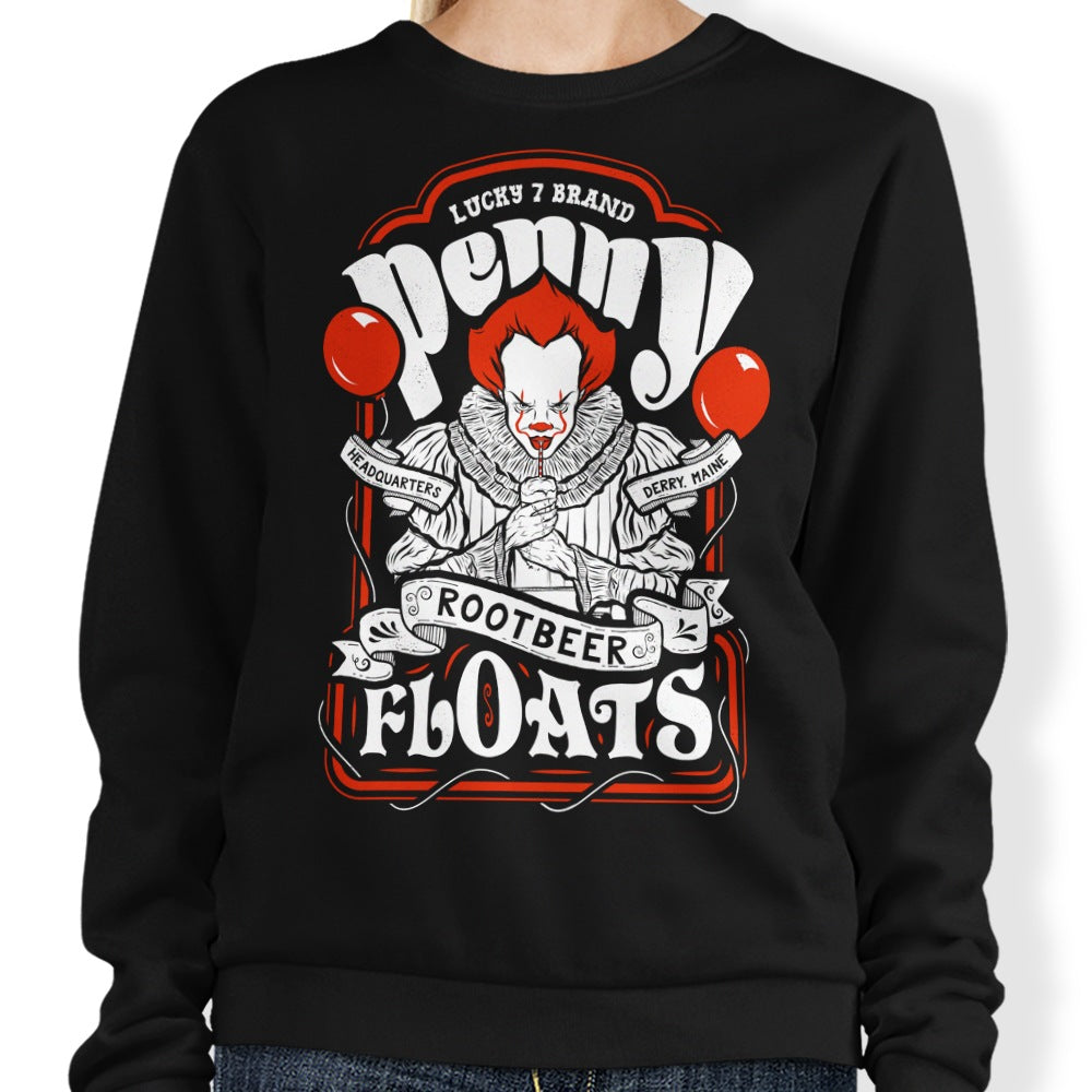 Penny Floats - Adult & Kids T-Shirts, Sweatshirts & Hoodies apparel design preview 1
