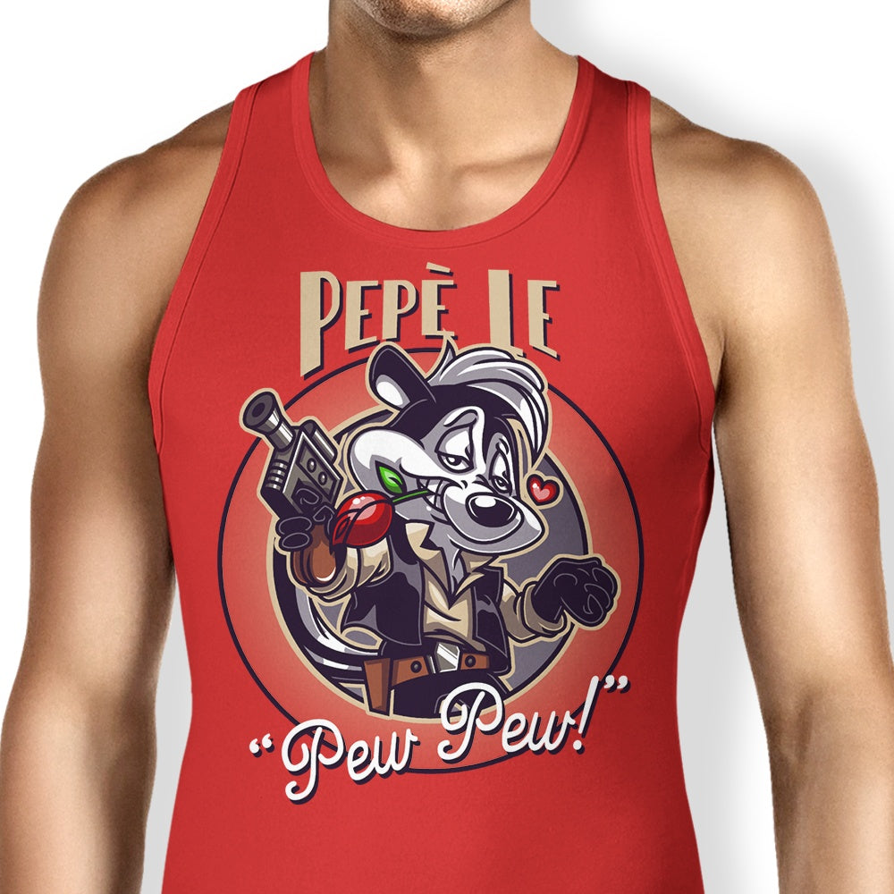 Pepe le Pew Tank Top - Adult & Kids T-Shirts, Sweatshirts & Hoodies apparel design preview 1