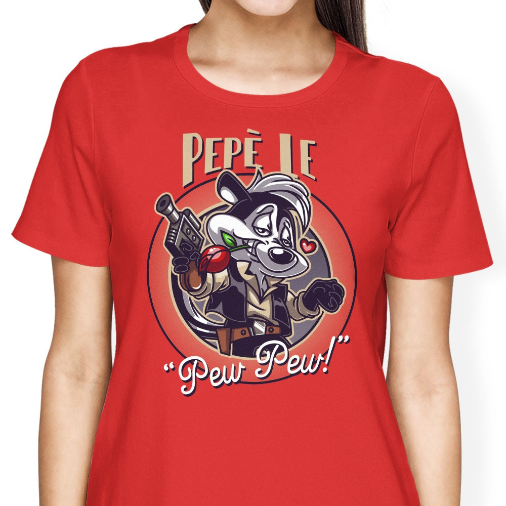 Pepe le Pew Women's Apparel - Adult & Kids T-Shirts, Sweatshirts & Hoodies apparel design preview 2