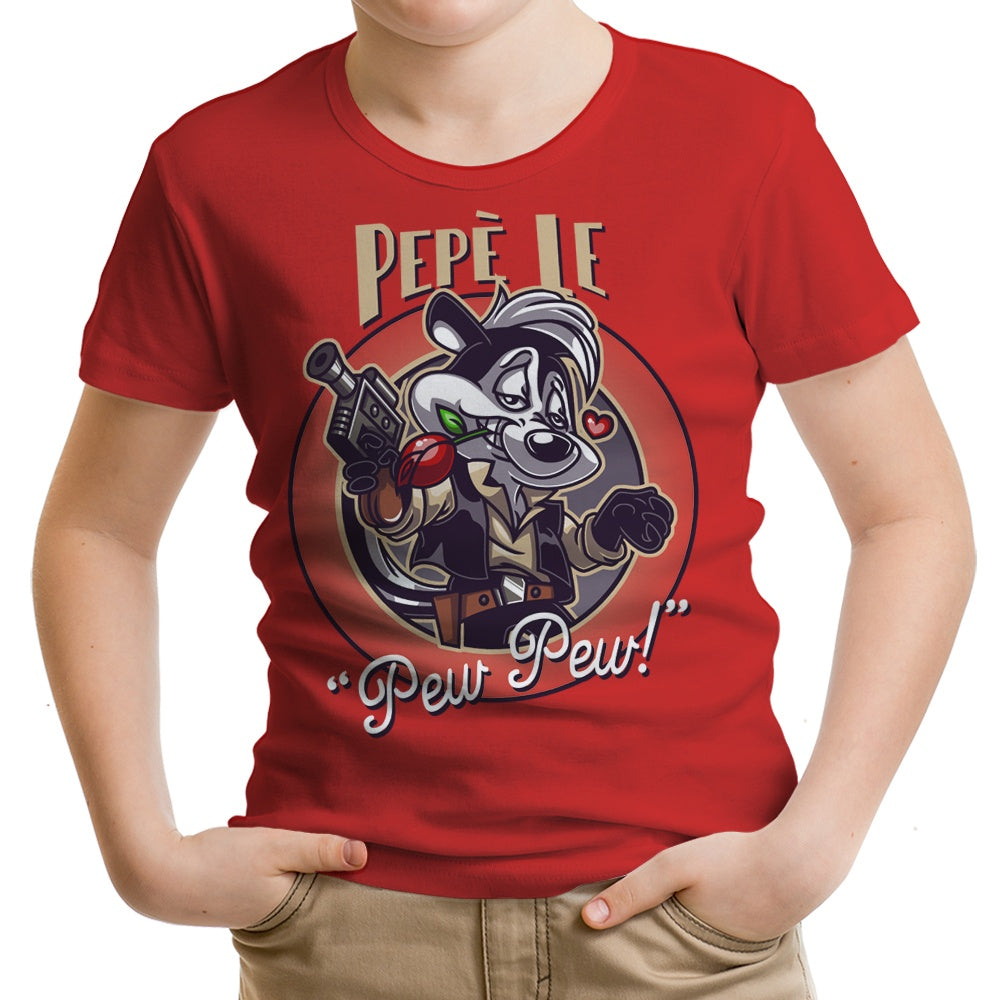 Pepe le Pew Youth Apparel - Adult & Kids T-Shirts, Sweatshirts & Hoodies apparel design preview 1