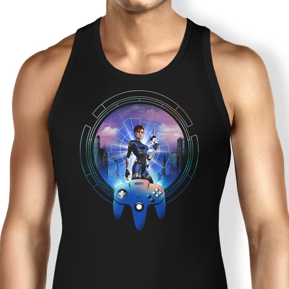 Perfect 64 Tank Top - Adult & Kids T-Shirts, Sweatshirts & Hoodies apparel design preview 1