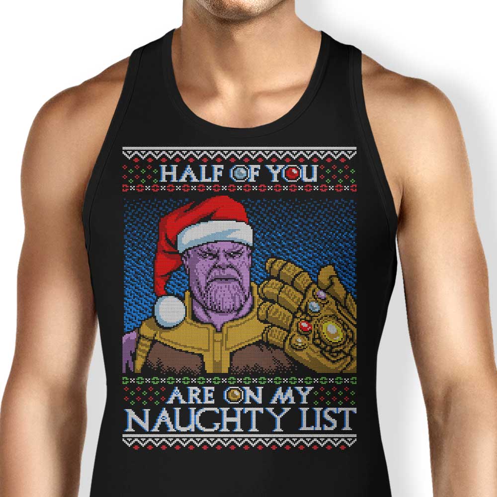 Perfectly Balanced Christmas Tank Top - Adult & Kids T-Shirts, Sweatshirts & Hoodies apparel design preview 1