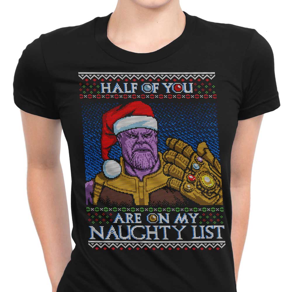 Perfectly Balanced Christmas Women's Apparel - Adult & Kids T-Shirts, Sweatshirts & Hoodies apparel design preview 1