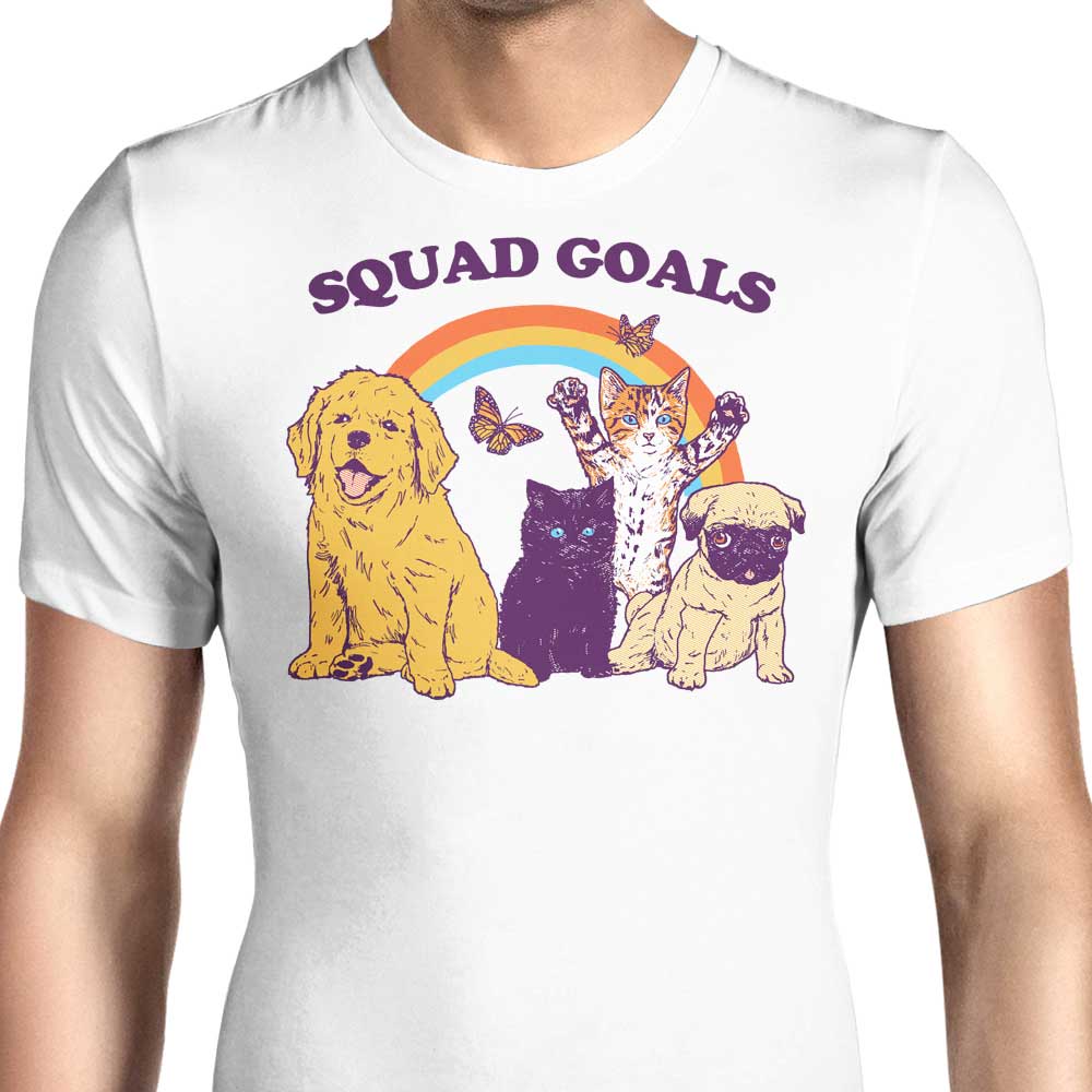 Pet Squad Goals Men's Apparel - Adult & Kids T-Shirts, Sweatshirts & Hoodies apparel design preview 1