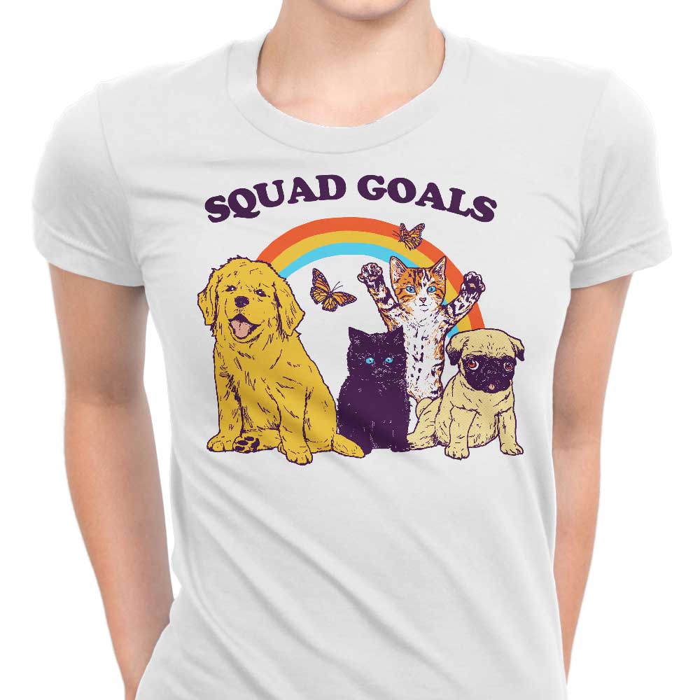 Pet Squad Goals Women's Apparel - Adult & Kids T-Shirts, Sweatshirts & Hoodies apparel design preview 1