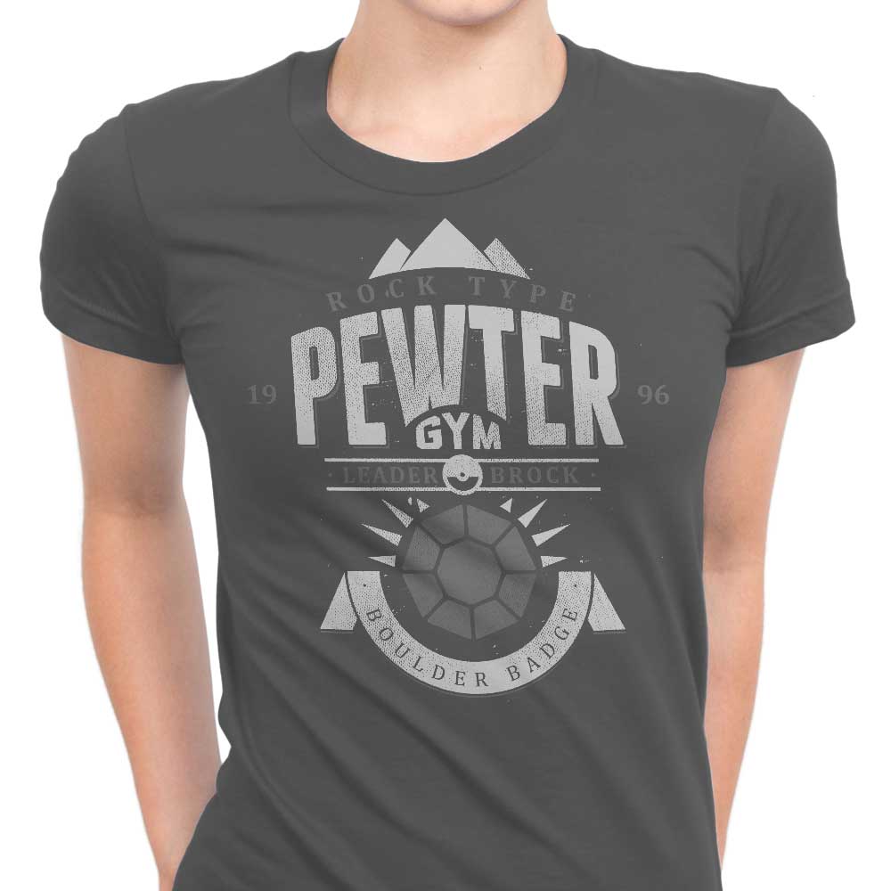 Pewter City Gym Women's Apparel - Adult & Kids T-Shirts, Sweatshirts & Hoodies apparel design preview 1