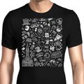 Philly Icons (Black) Men's Apparel - Adult & Kids T-Shirts, Sweatshirts & Hoodies apparel design preview 1