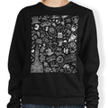 Philly Icons (Black) - Adult & Kids T-Shirts, Sweatshirts & Hoodies apparel design preview 1