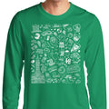 Philly Icons (Green) - Adult & Kids T-Shirts, Sweatshirts & Hoodies apparel design preview 1