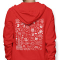 Philly Icons (Red) - Adult & Kids T-Shirts, Sweatshirts & Hoodies apparel design preview 1