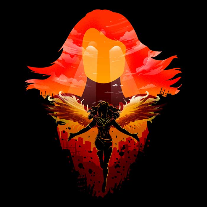 Phoenix Landscape Women's Apparel - Adult & Kids T-Shirts, Sweatshirts & Hoodies apparel design preview 2