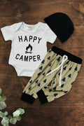 Happy Camper Onesie Pants Set with Beanie - Adult & Kids T-Shirts, Sweatshirts & Hoodies apparel design preview 1