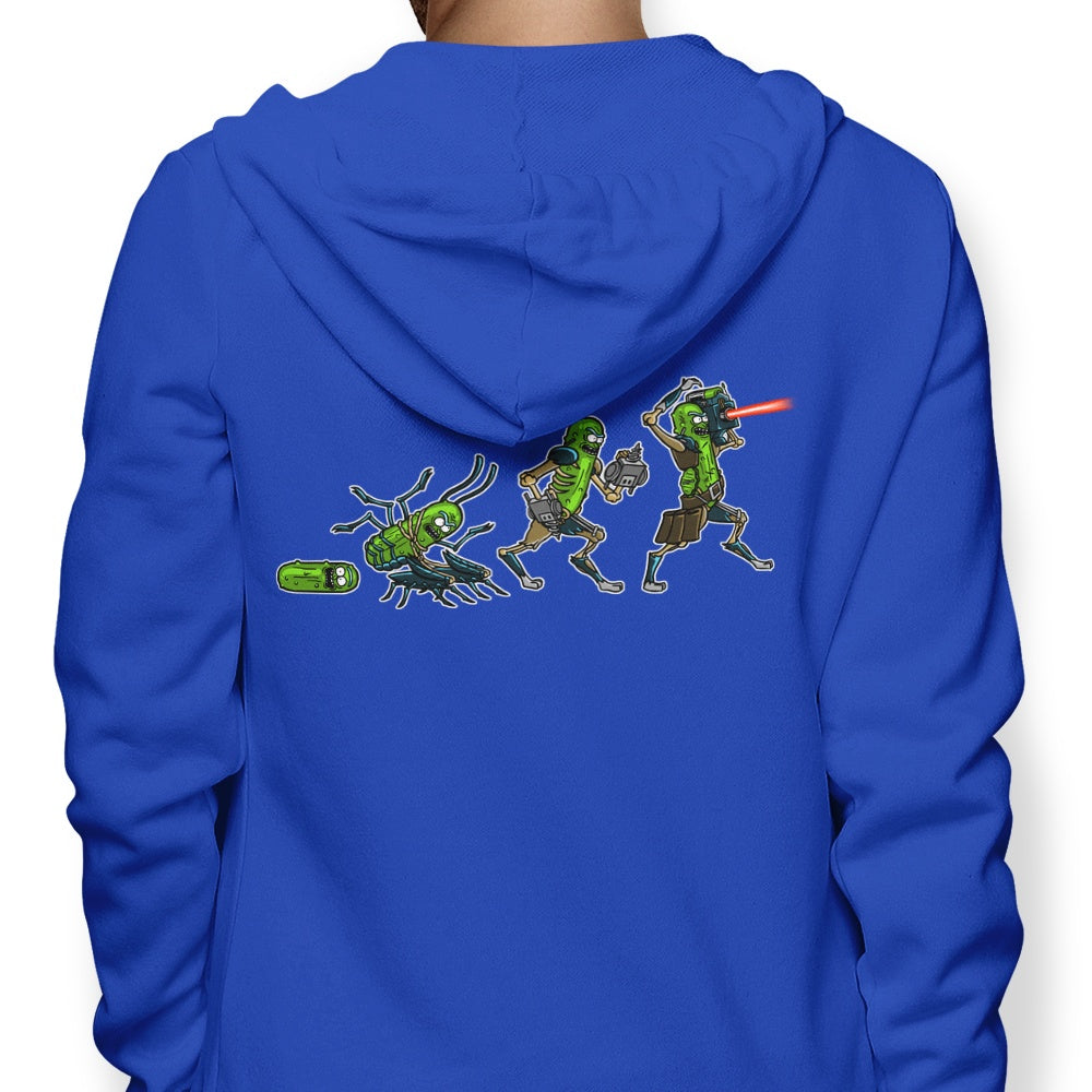 Pickle Evolution - Adult & Kids T-Shirts, Sweatshirts & Hoodies apparel design preview 1