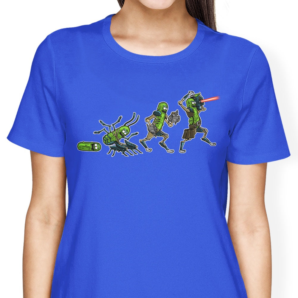 Pickle Evolution Women's Apparel - Adult & Kids T-Shirts, Sweatshirts & Hoodies apparel design preview 2