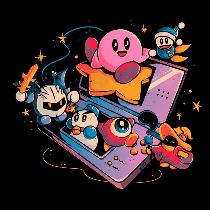Pink Blob Game Women's V-Neck - Adult & Kids T-Shirts, Sweatshirts & Hoodies apparel design preview 2