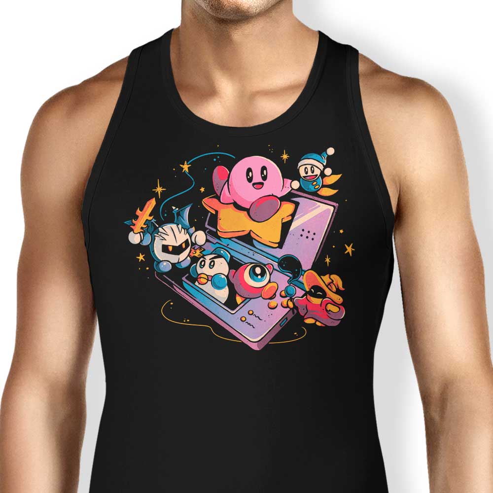Pink Blob Game Tank Top - Adult & Kids T-Shirts, Sweatshirts & Hoodies apparel design preview 1