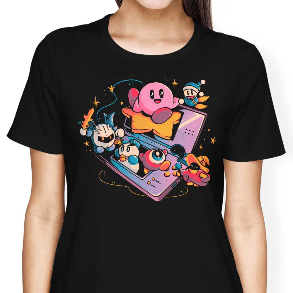 Pink Blob Game Women's Apparel - Adult & Kids T-Shirts, Sweatshirts & Hoodies apparel design preview 1