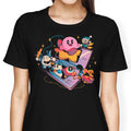 Pink Blob Game Women's Apparel - Adult & Kids T-Shirts, Sweatshirts & Hoodies apparel design preview 1
