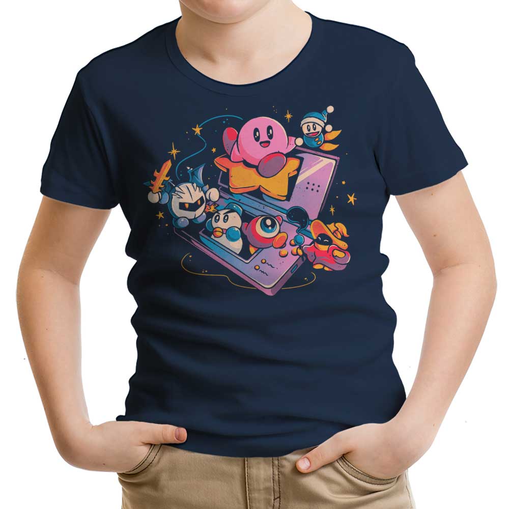 Pink Blob Game Youth Apparel - Adult & Kids T-Shirts, Sweatshirts & Hoodies apparel design preview 2