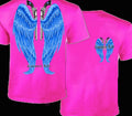 Country Life Outfitters Pink Blue Wings Guns Vintage - Adult & Kids T-Shirts, Sweatshirts & Hoodies apparel design preview 1