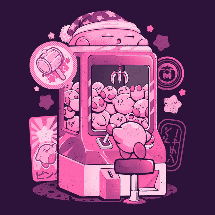 Pink Claw Machine Men's Apparel - Adult & Kids T-Shirts, Sweatshirts & Hoodies apparel design preview 2