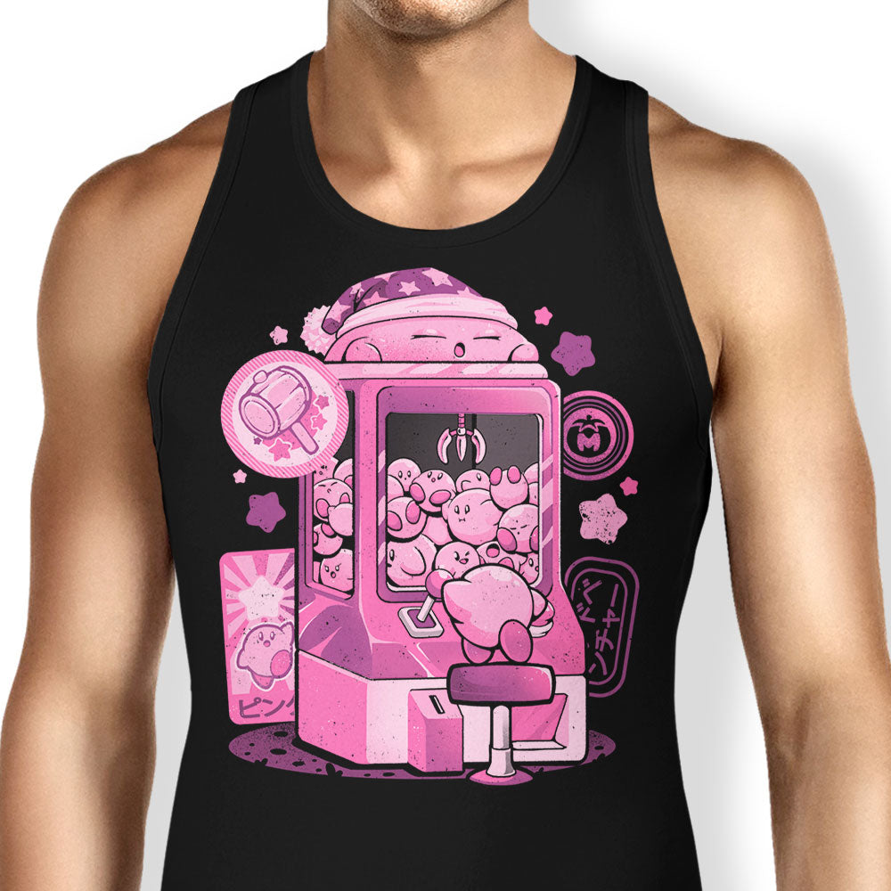 Pink Claw Machine Tank Top - Adult & Kids T-Shirts, Sweatshirts & Hoodies apparel design preview 1