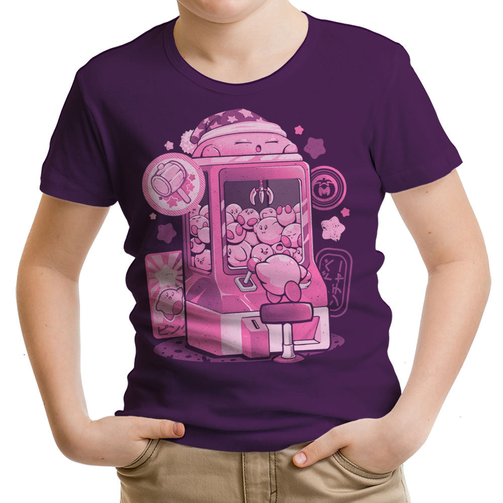 Pink Claw Machine Youth Apparel - Adult & Kids T-Shirts, Sweatshirts & Hoodies apparel design preview 1