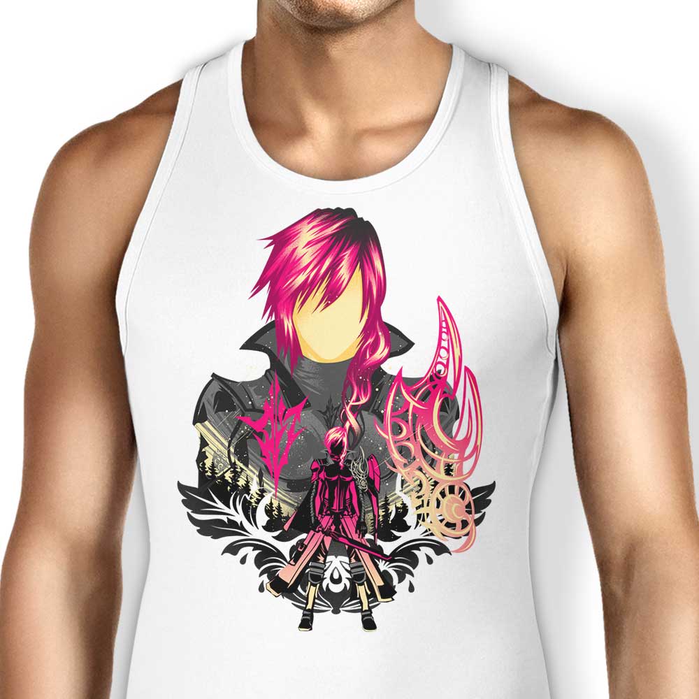 Pink Lightning Tank Top - Adult & Kids T-Shirts, Sweatshirts & Hoodies apparel design preview 2